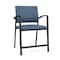 Lesro Newport Wide Hip Chair Metal Frame, Black, MD Titan Upholstery NP1261 - alternate 1